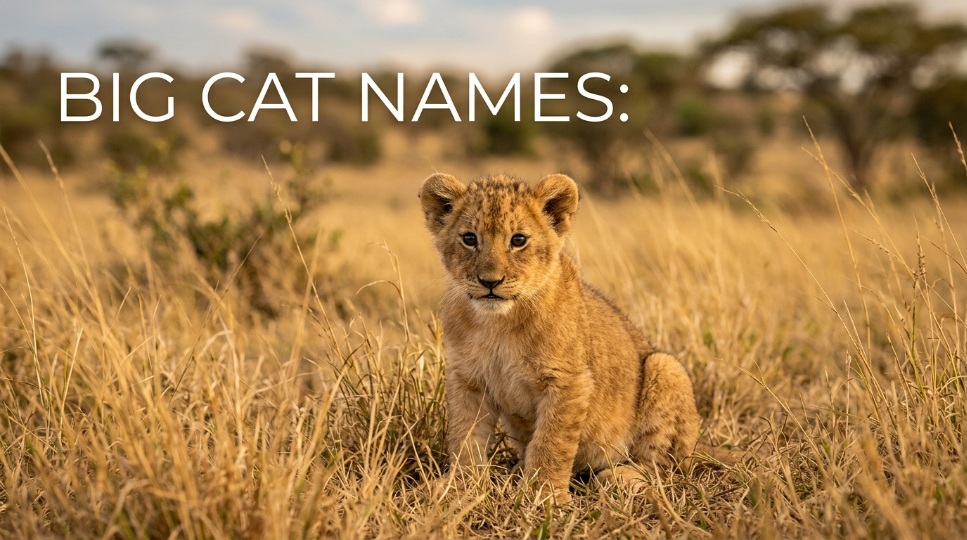 Big Cat Names: