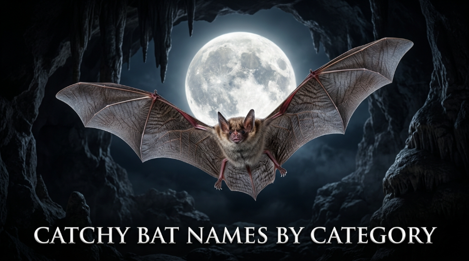 Catchy Bat Names by Category