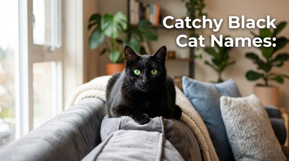 Catchy Black Cat Names: