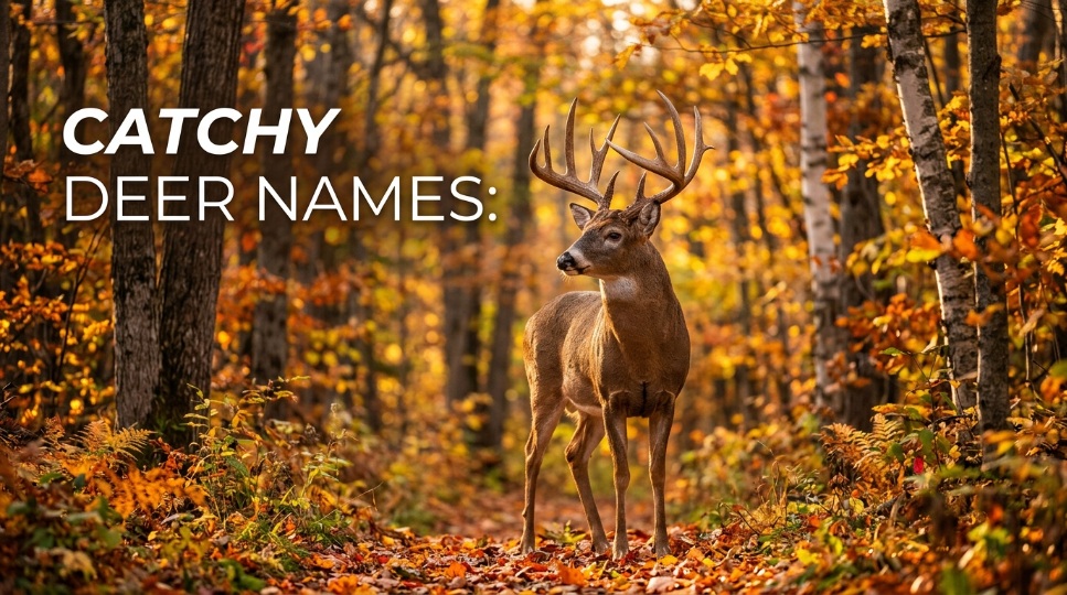 Catchy Deer Names: