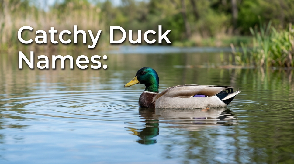 Catchy Duck Names: