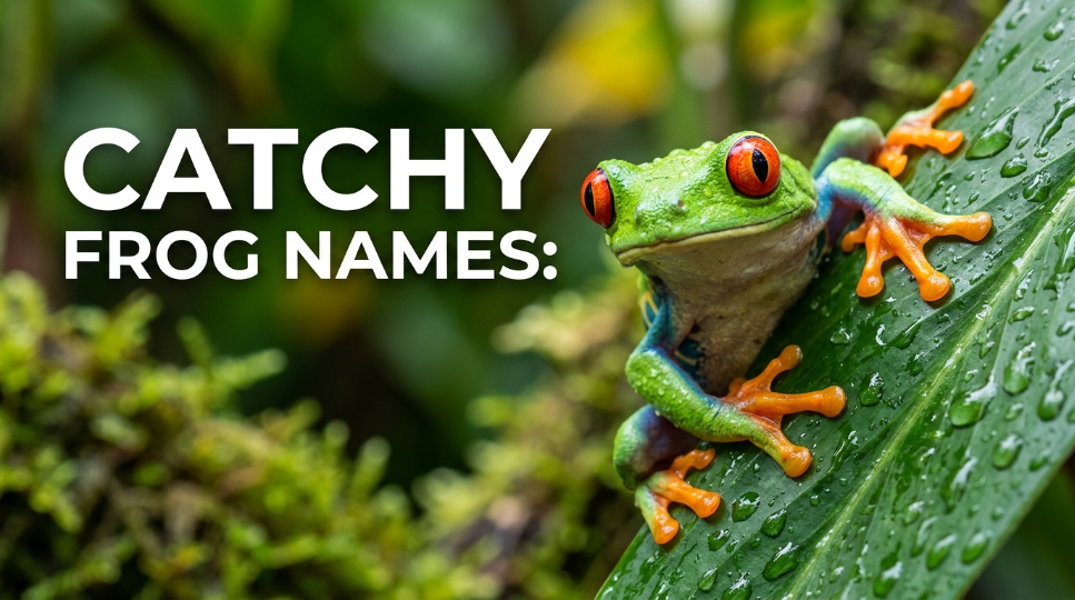 Catchy Frog Names: