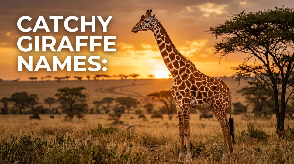 Catchy Giraffe Names: