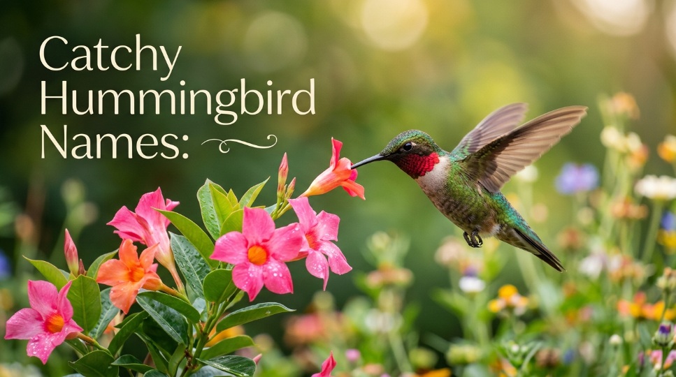 Catchy Hummingbird Names: