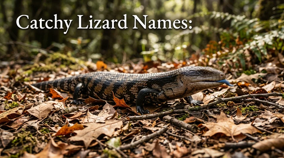 Catchy Lizard Names: