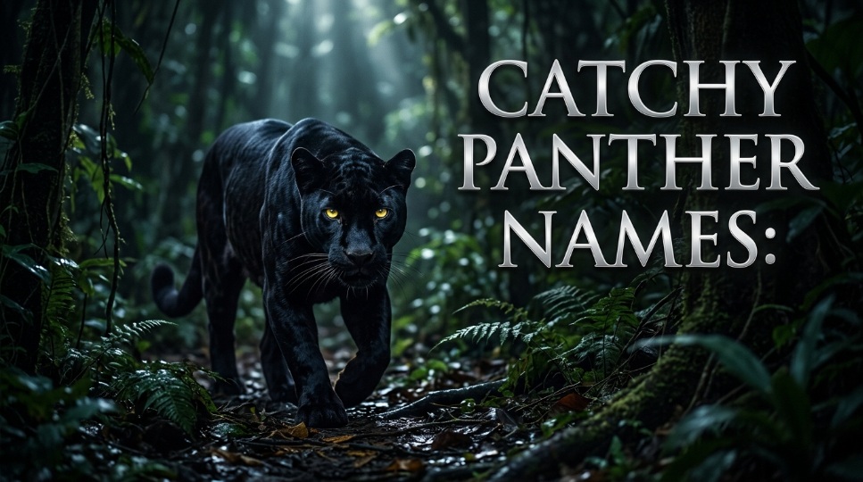 Catchy Panther Names: