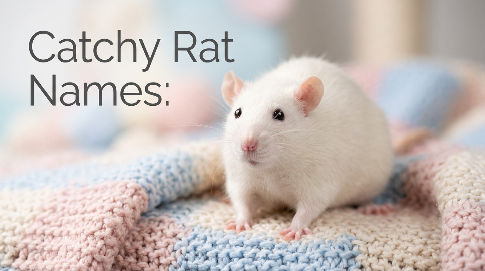 Catchy Rat Names: