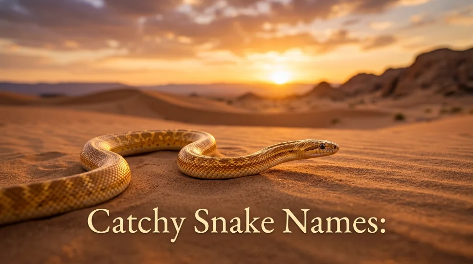 Catchy Snake Names: