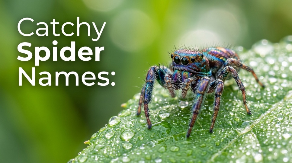 Catchy Spider Names: