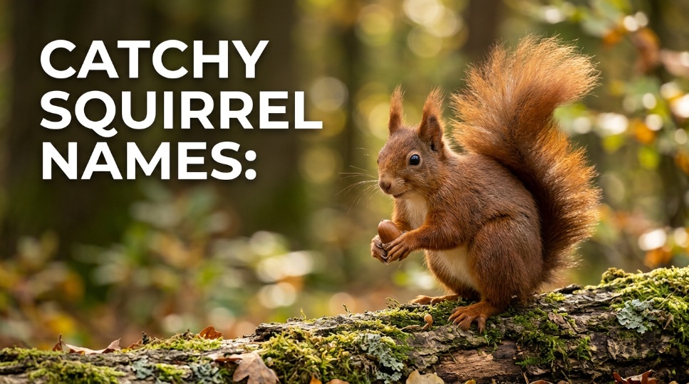 Catchy Squirrel Names: