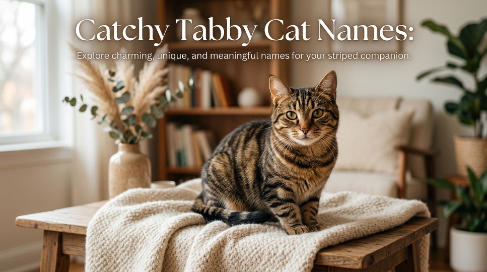 Catchy Tabby Cat Names: