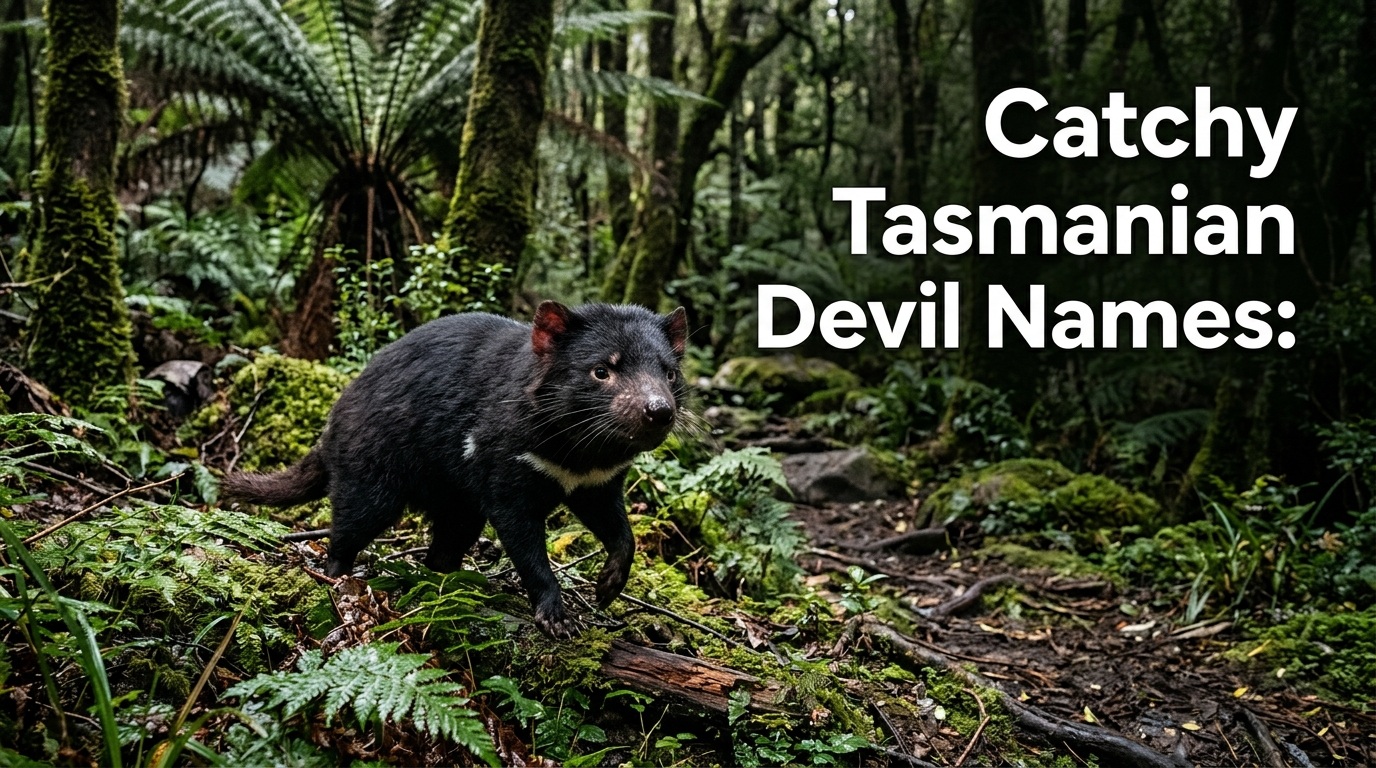 Catchy Tasmanian Devil Names: