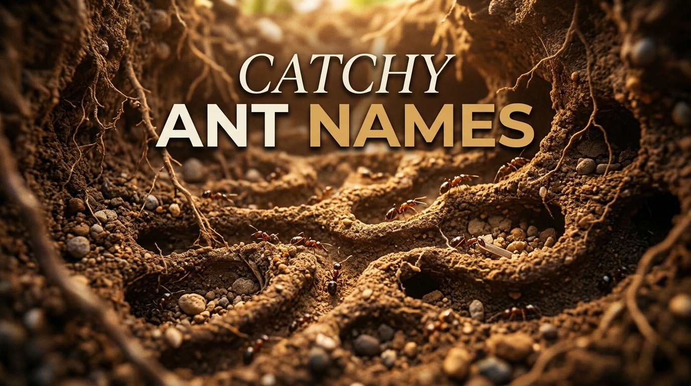 Catchy Ant Names: