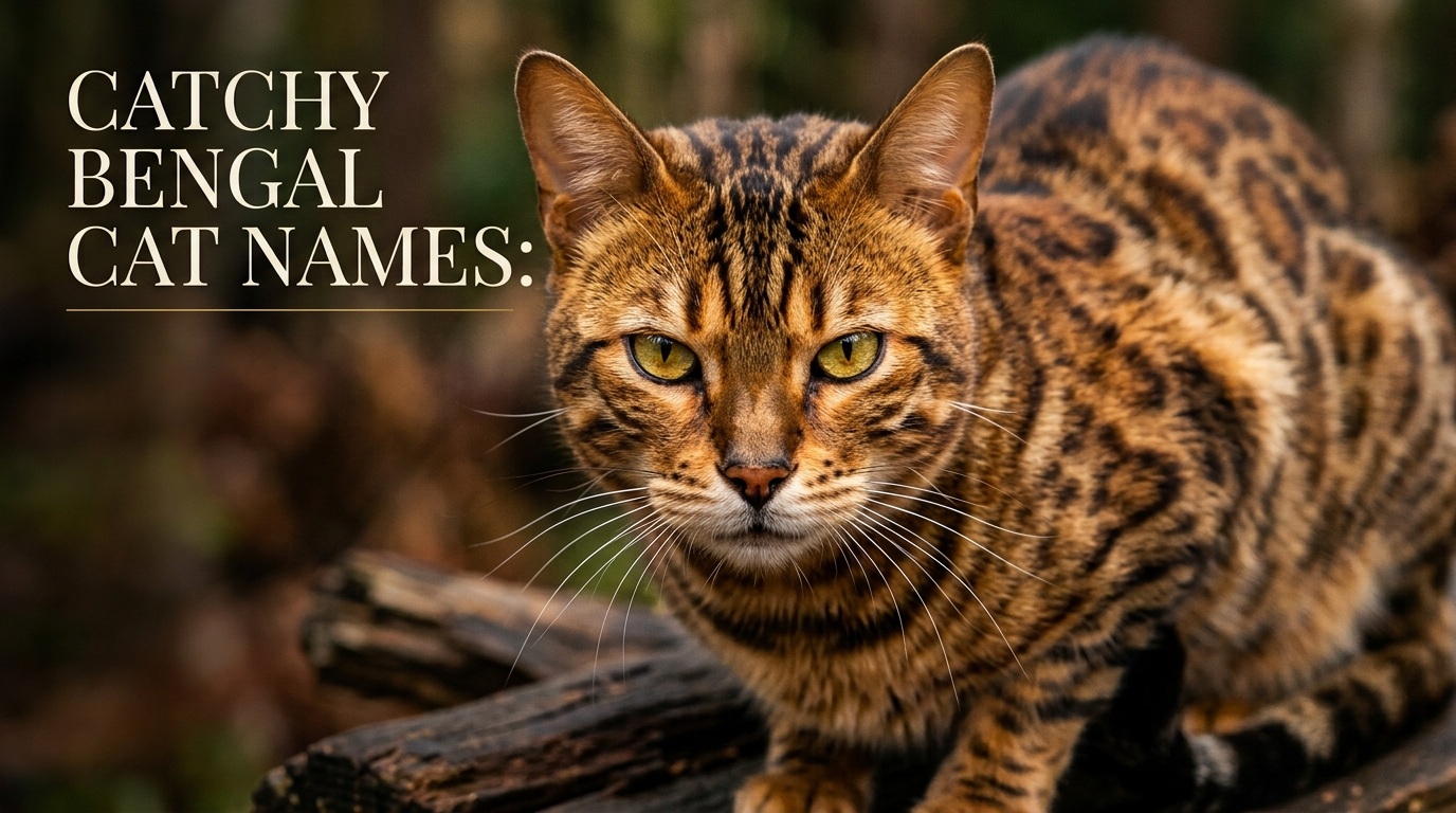 Catchy Bengal Cat Names:
