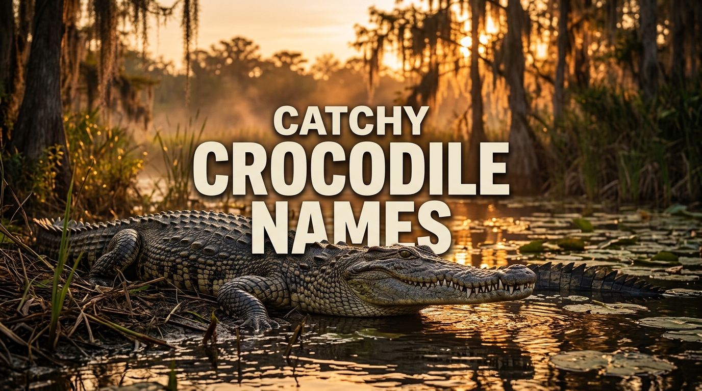 Catchy Crocodile Names:
