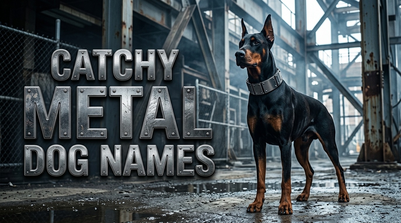 Catchy Metal Dog Names:
