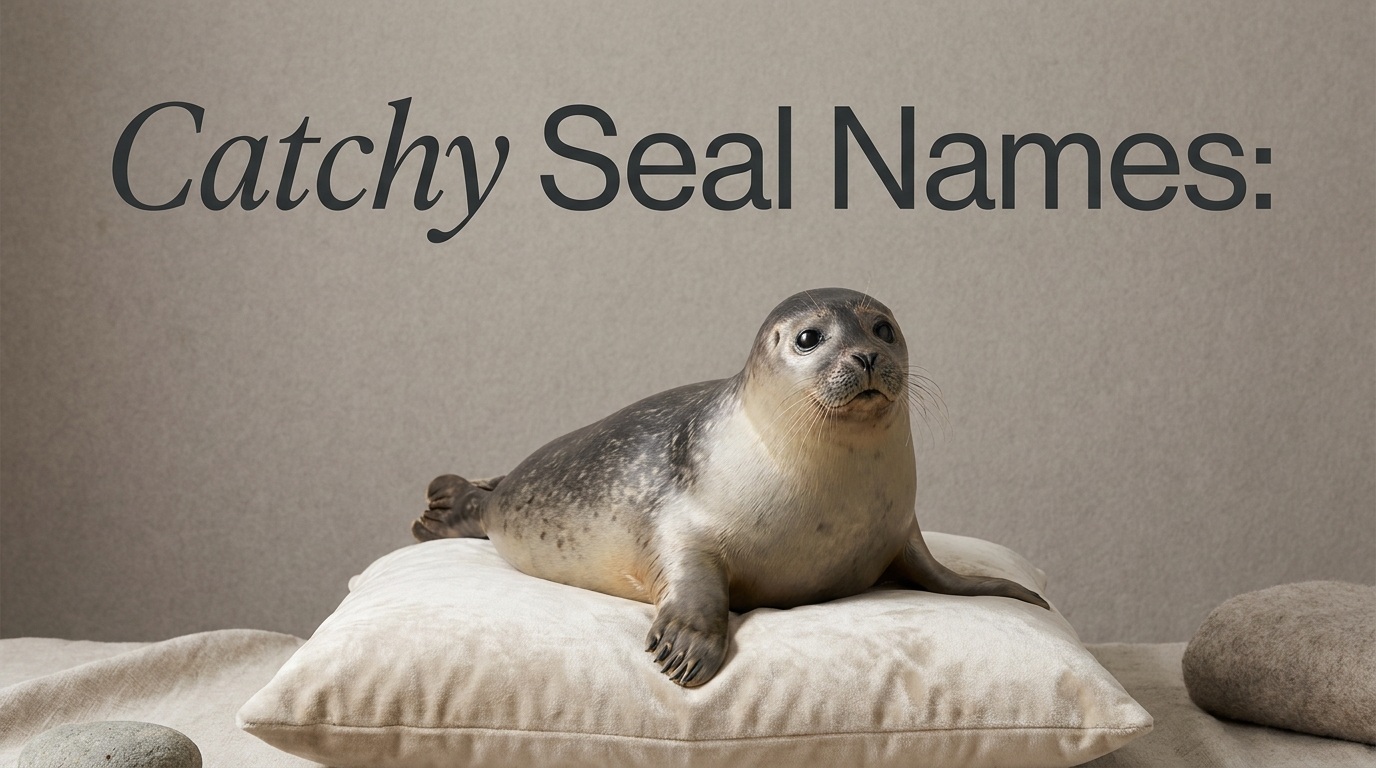 Catchy Seal Names: